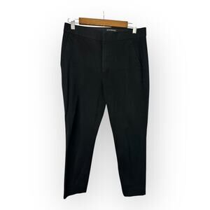 Banana Republic Womens size 8 High Rise Slim Ankle Pants Black Bi-Stretch